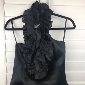 White House Black Market formal halter top